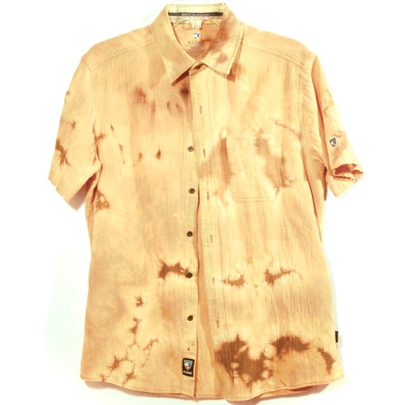 Kuhl Other - KÜHL Acid Wash Tie Dye Short Sleeve Shirt Medium